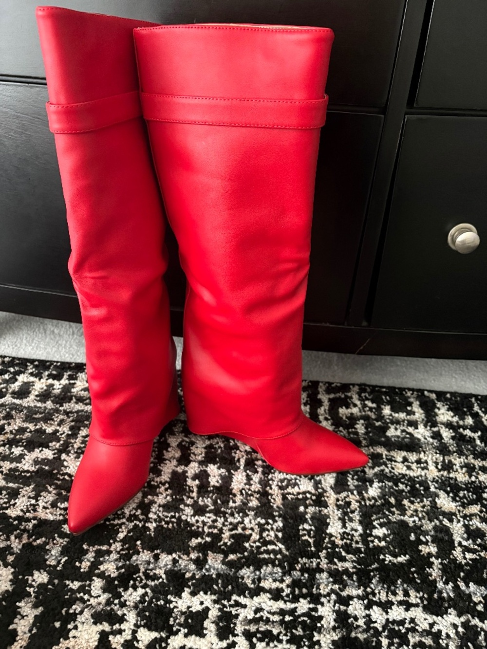 Azalea Wang Melina Wedge Boots